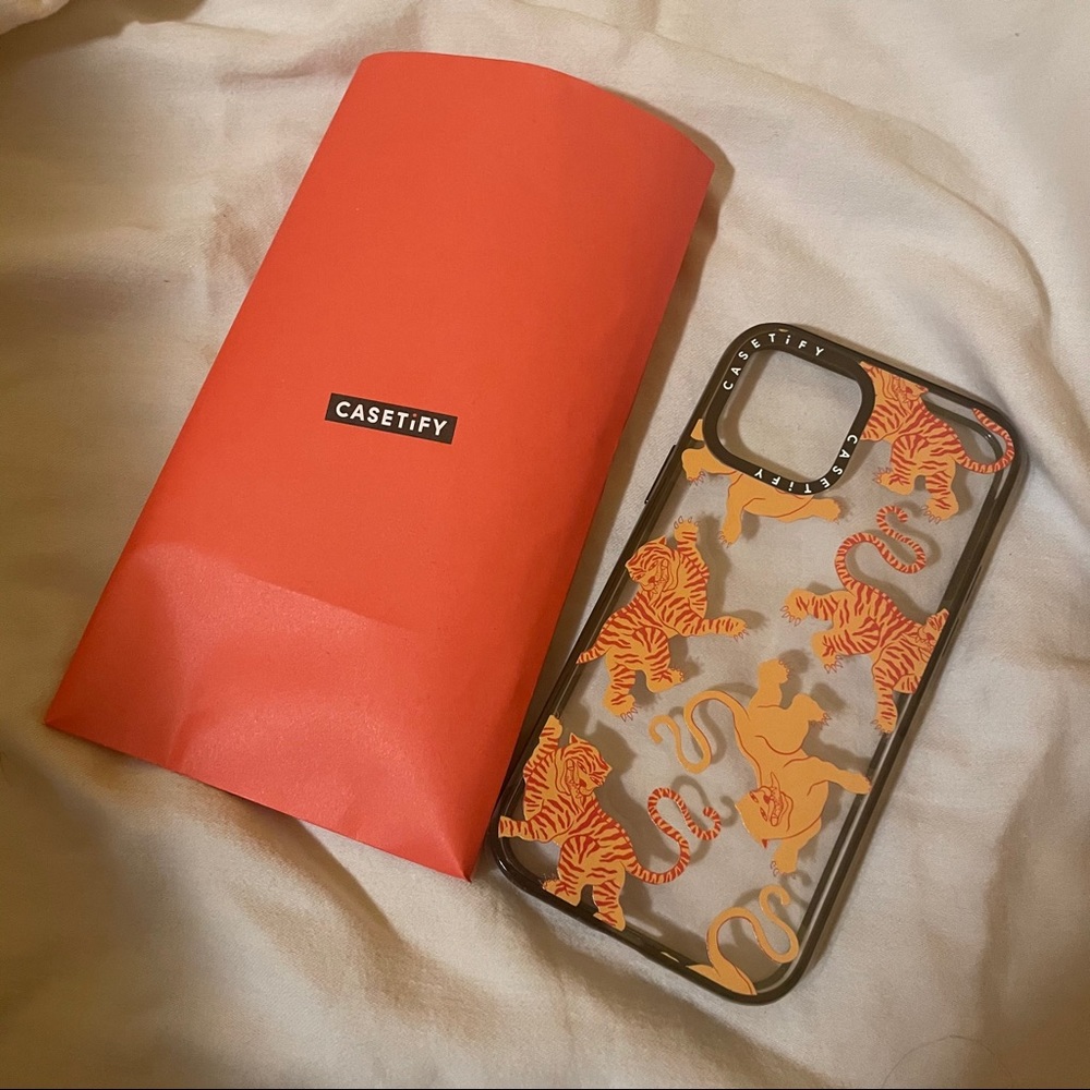 iPhone 12 Casetify Case Tiger